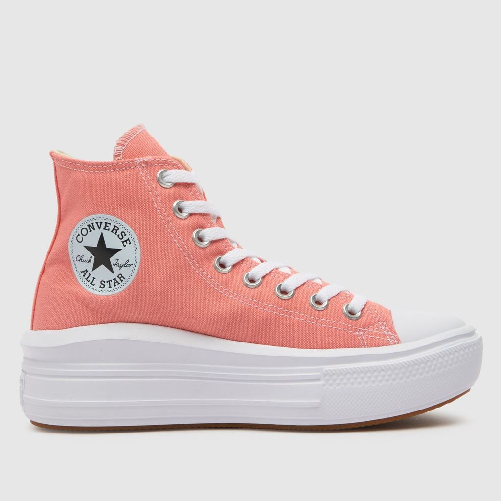 all star move trainers in pale pink