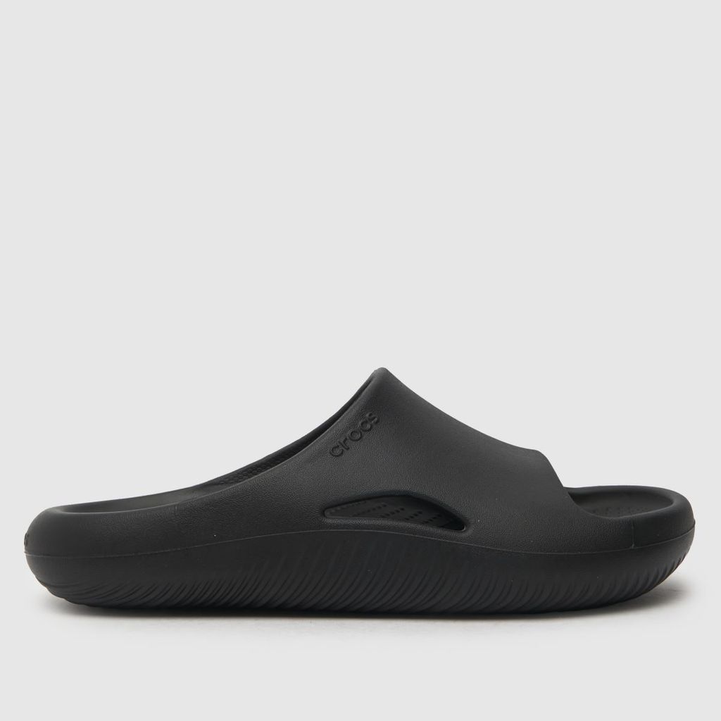 mellow slide sandals in black