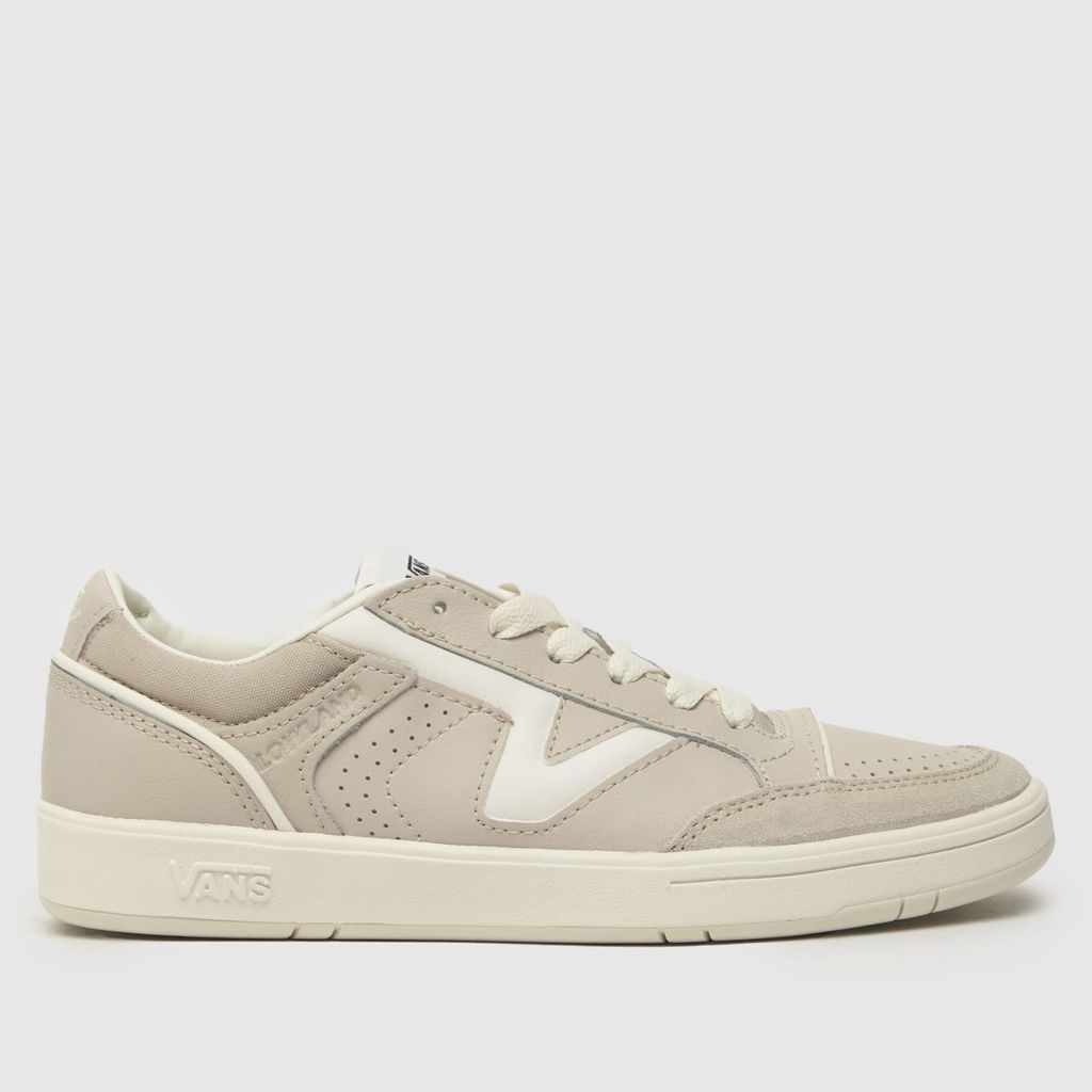 lowland cc jmp r trainers in white & beige