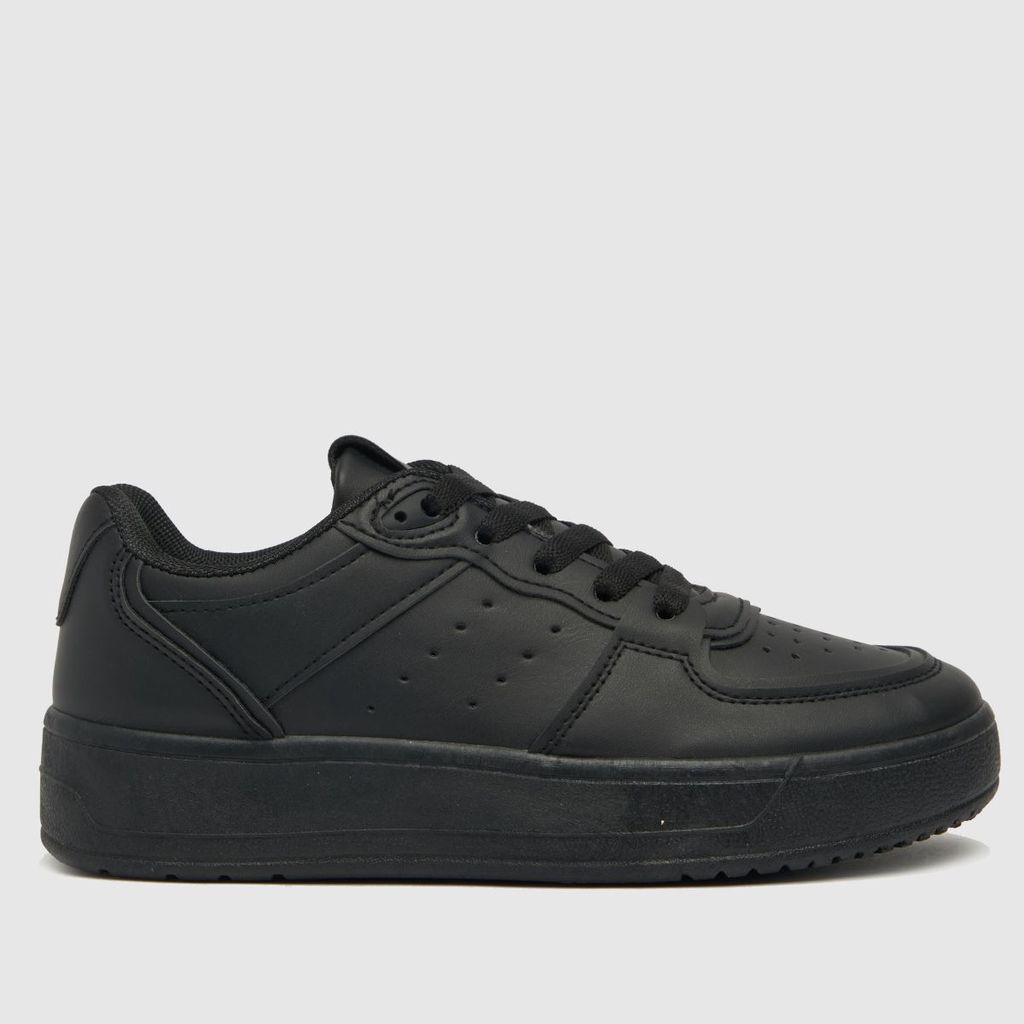 melinda lace-up trainers in black