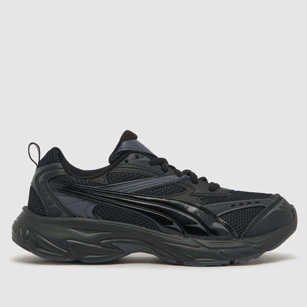 morphic base trainers in black