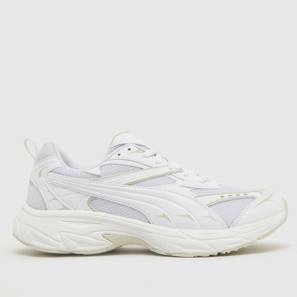 morphic base trainers in white
