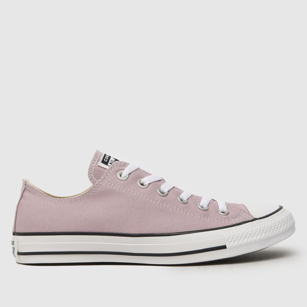 all star ox trainers in pale pink