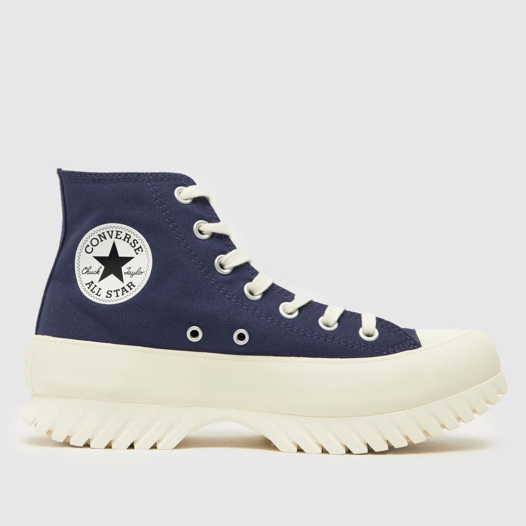 all star lugged 2.0 trainers in navy
