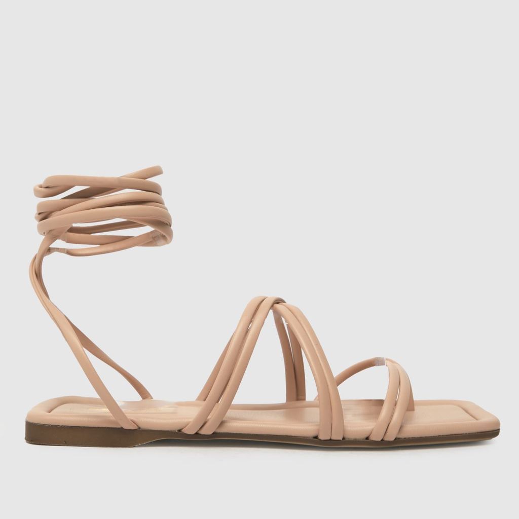 tanga tie sandals in pale pink