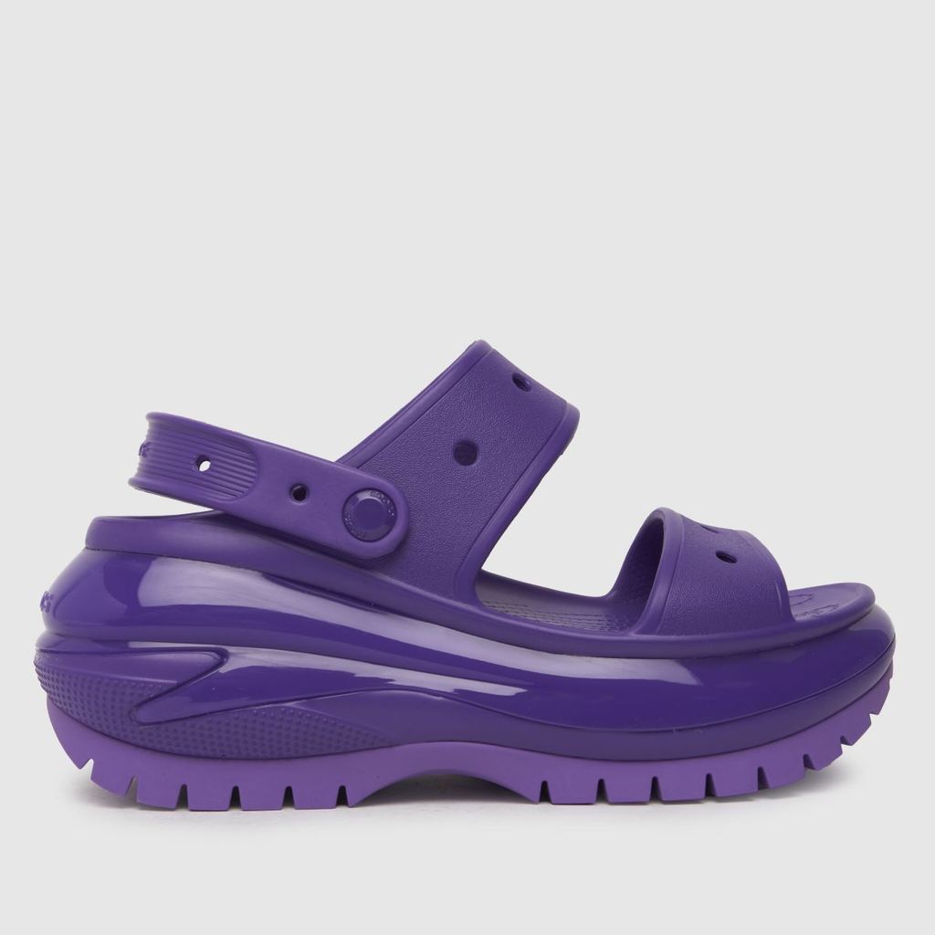 mega crush sandals in purple