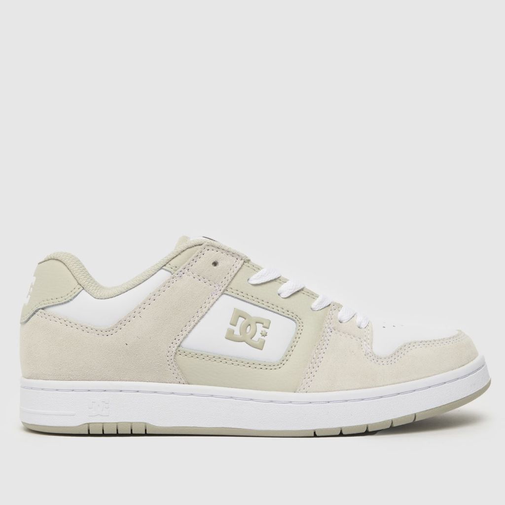 manteca 4 trainers in white & beige