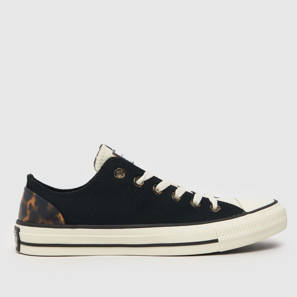 all star ox tortoise trainers in black & brown