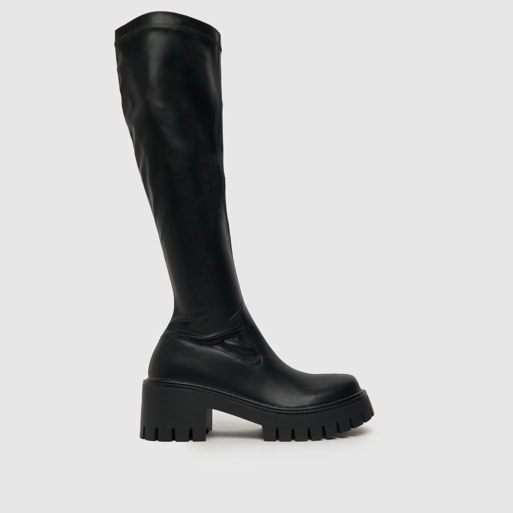 leonard knee boots in black