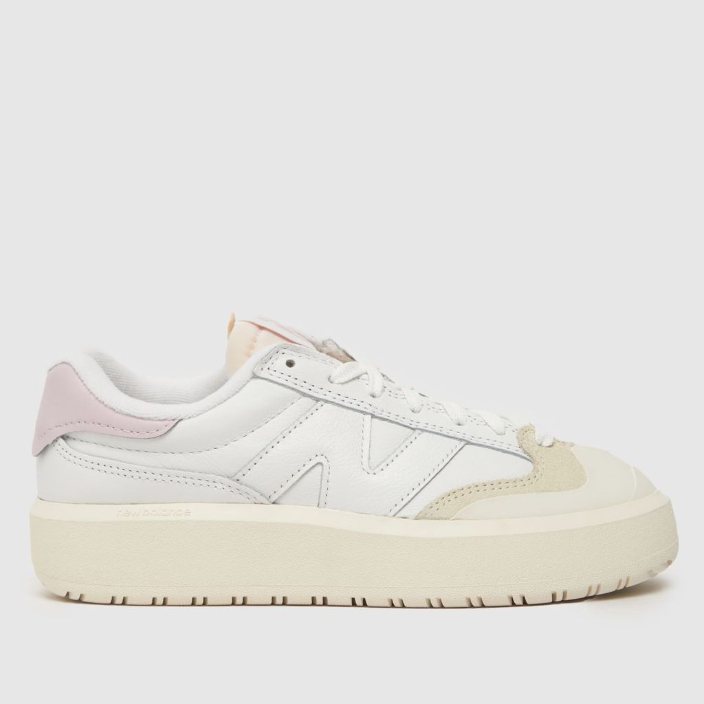 ct302 trainers in white & pink