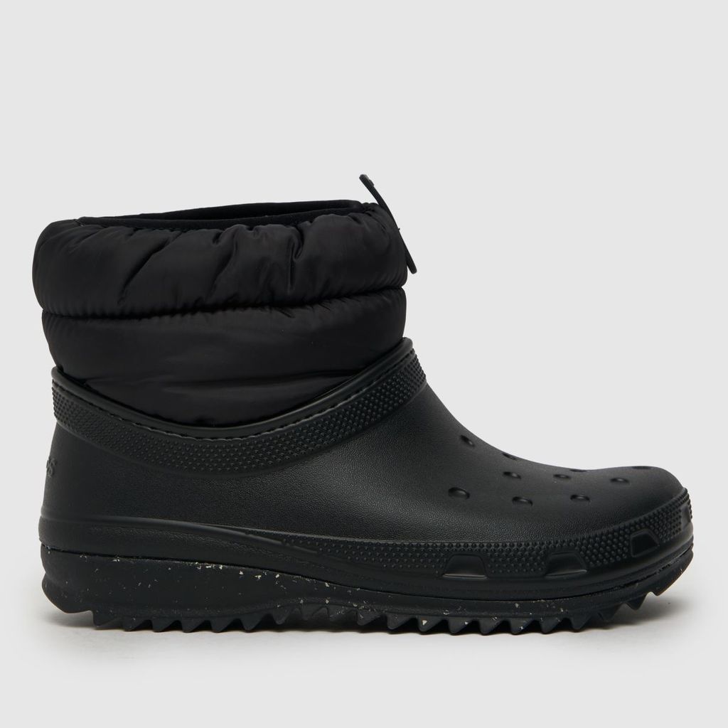 classic neo puff boots in black