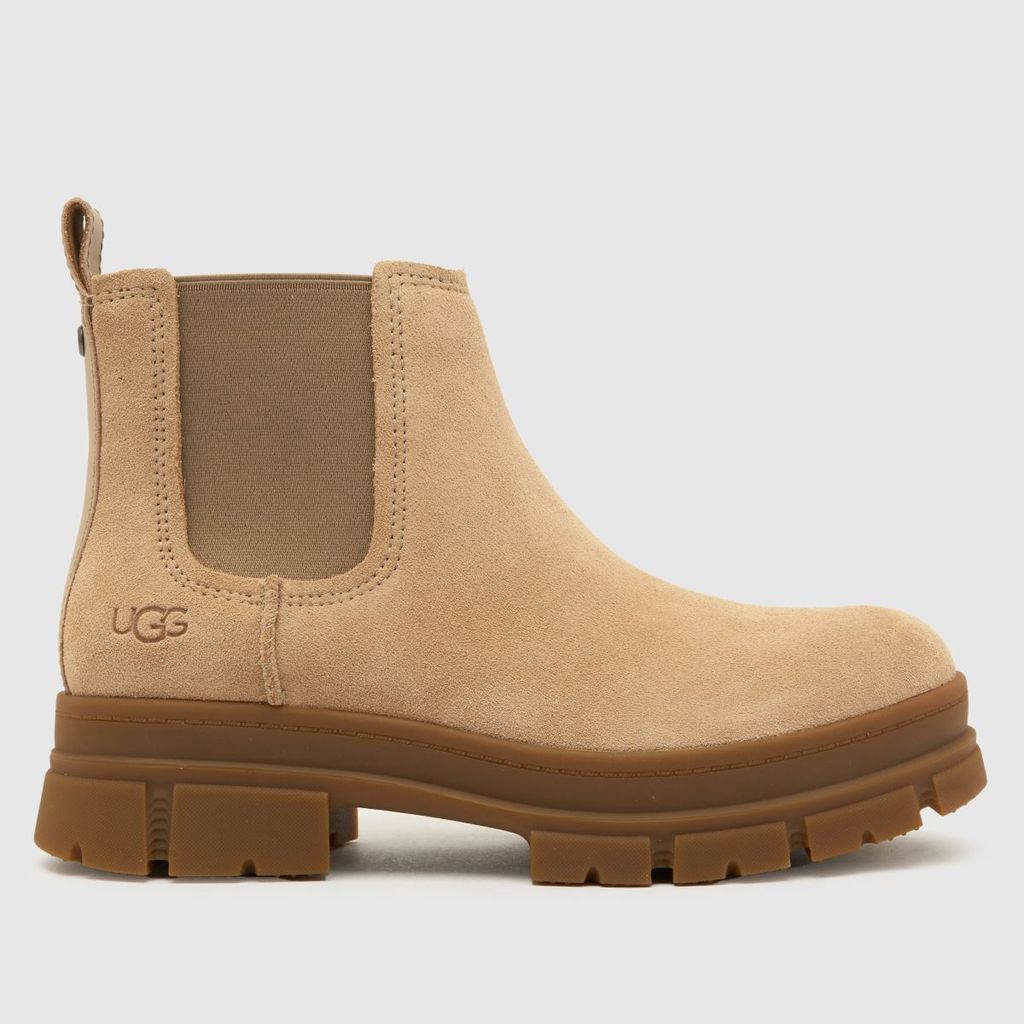 ashton chelsea boots in mustard seed