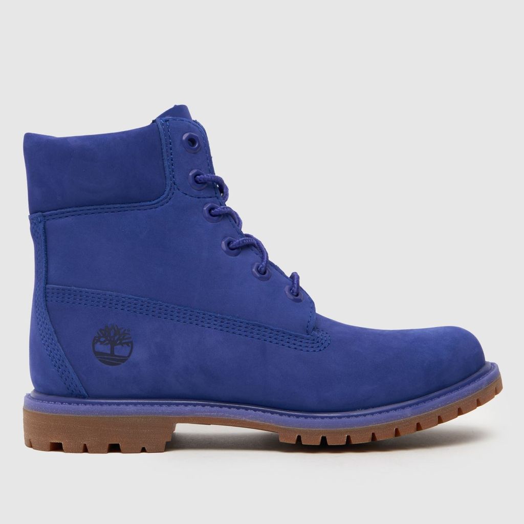 premium 6 inch boots in blue