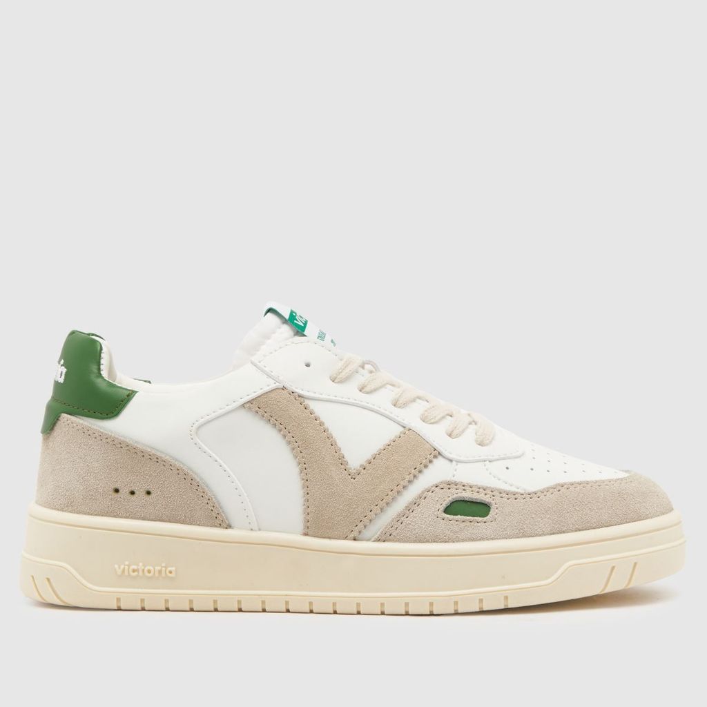 seul trainers in white & green