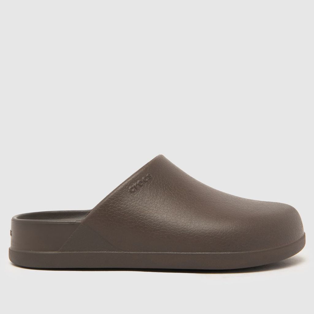 dylan clog sandals in dark brown