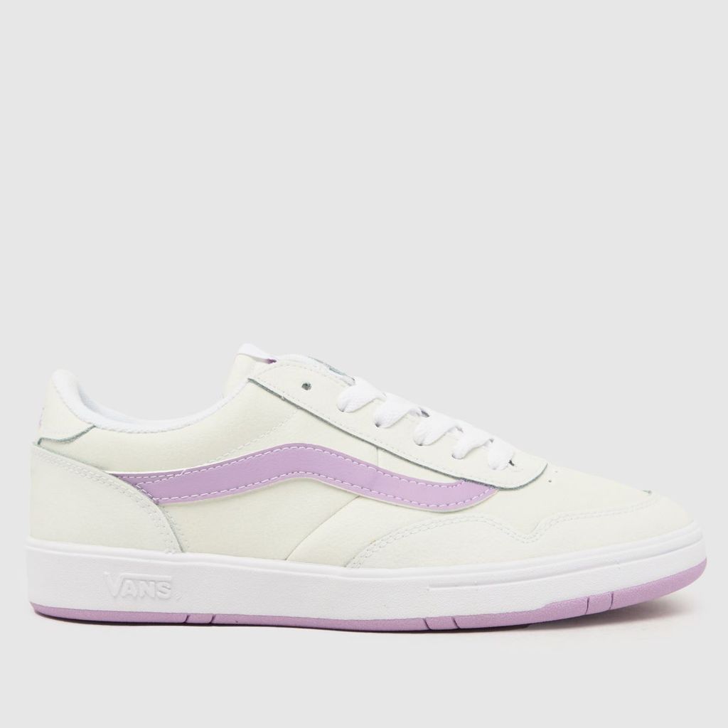cruze too comfycush trainers in white & purple