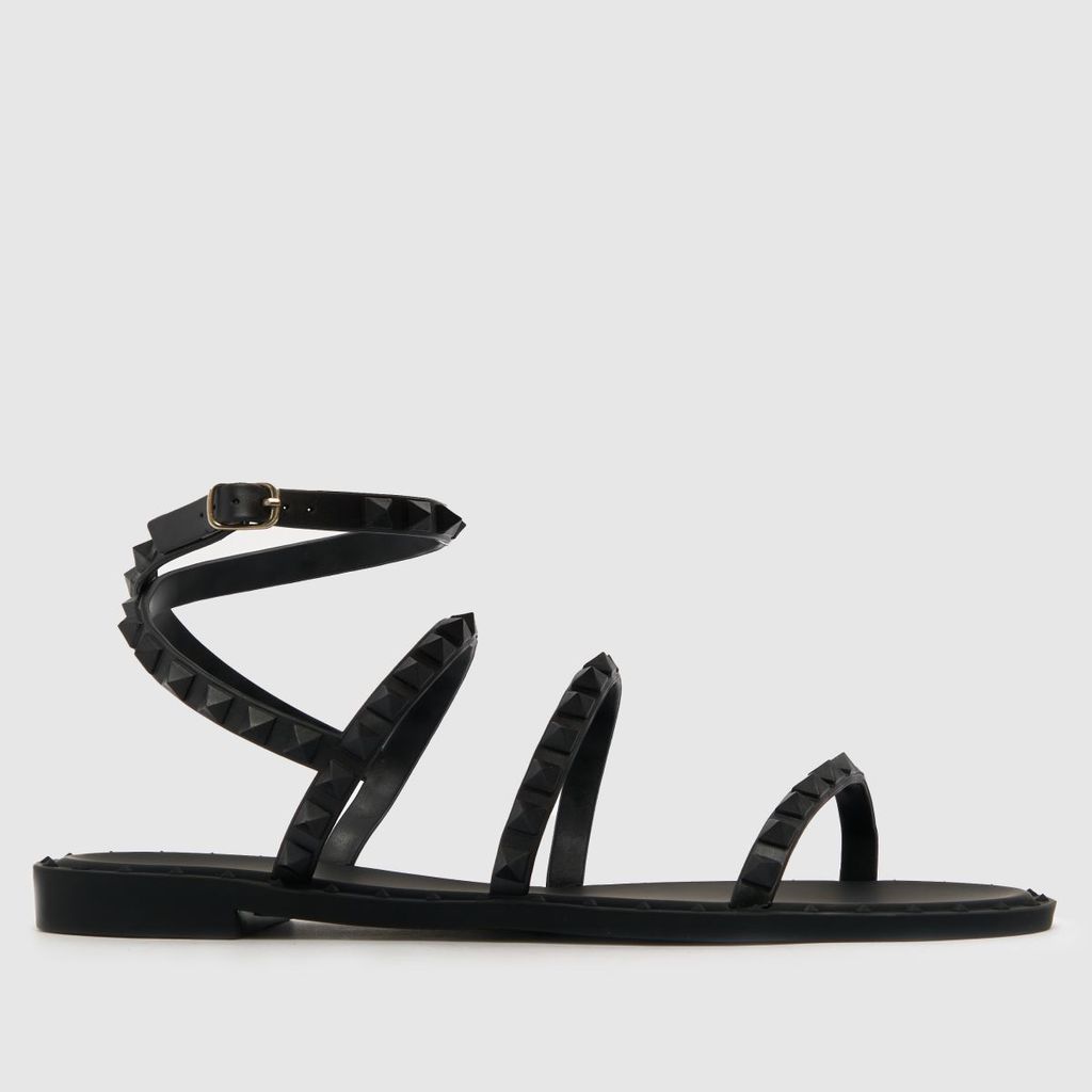 travel sandals in black