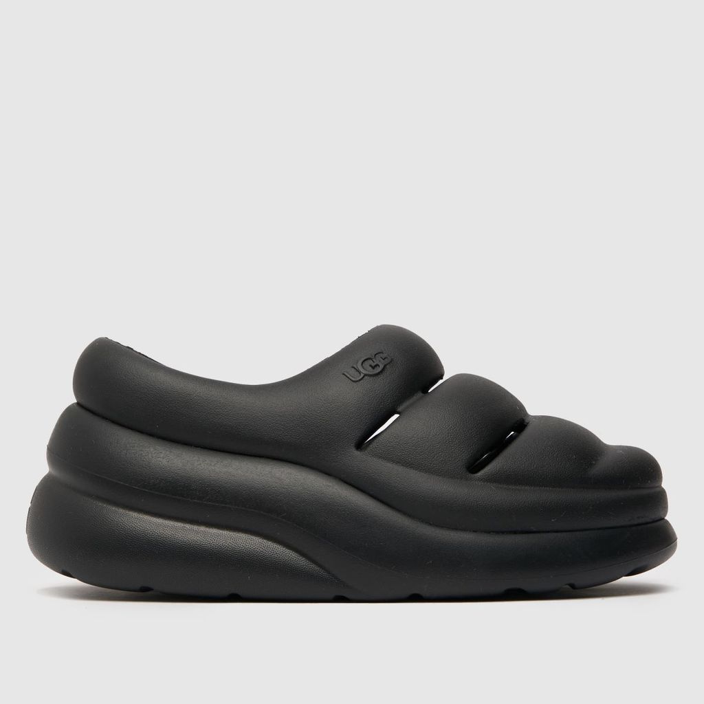 sport yeah clog sandals in black