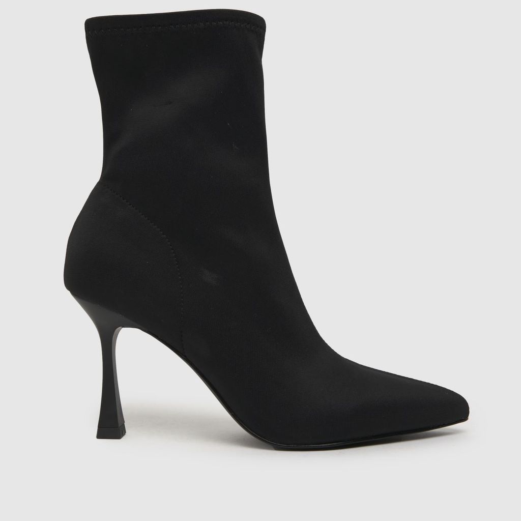 bali stretch ankle boots in black