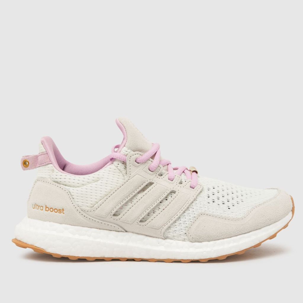 ultraboost 1.0 trainers in white & gold