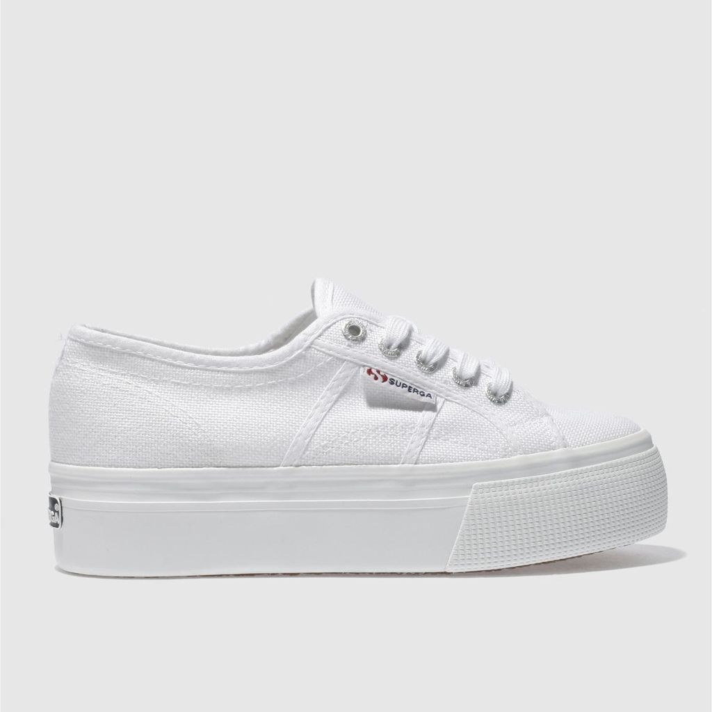 2790 flatform trainers in white