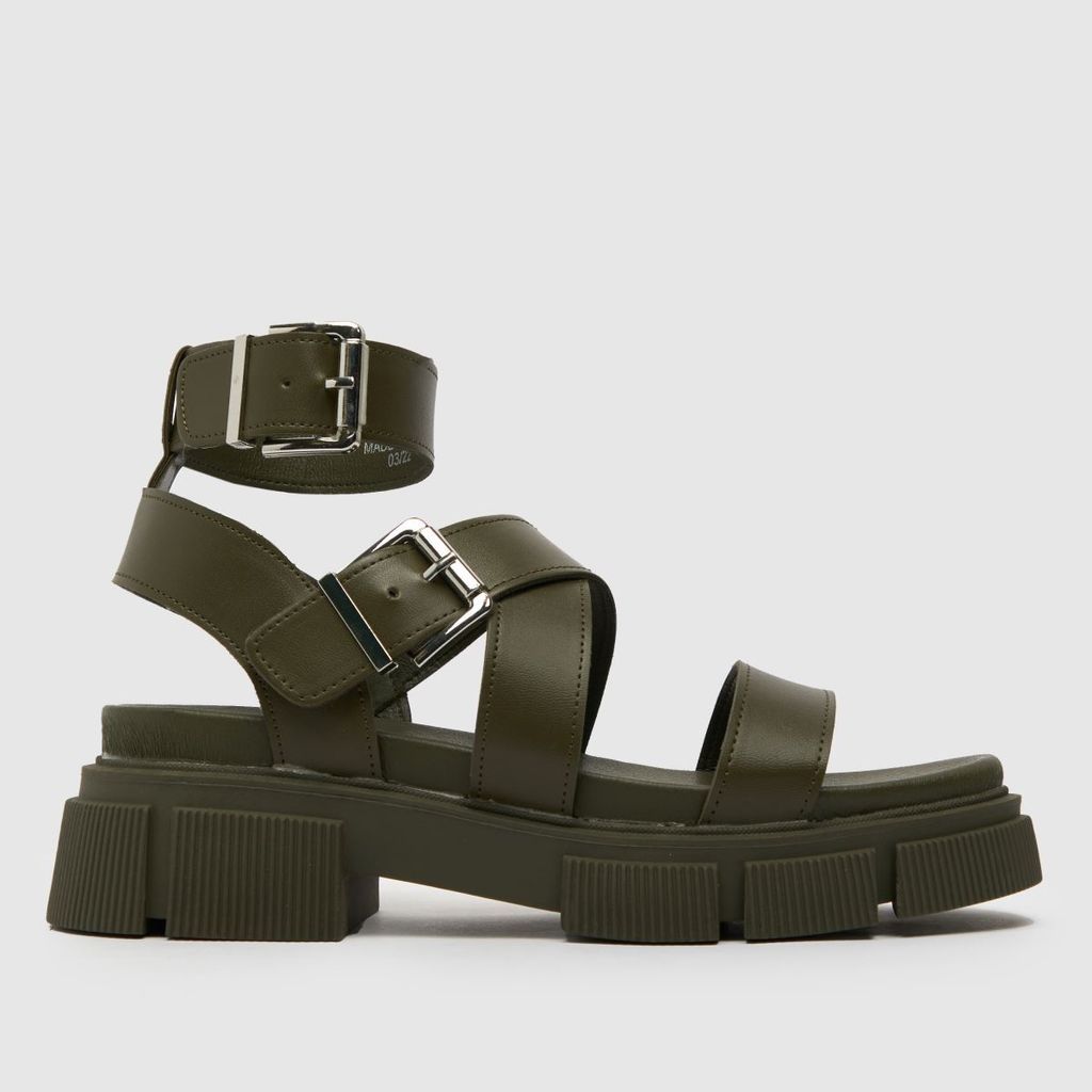 toulouse chunky sandals in khaki