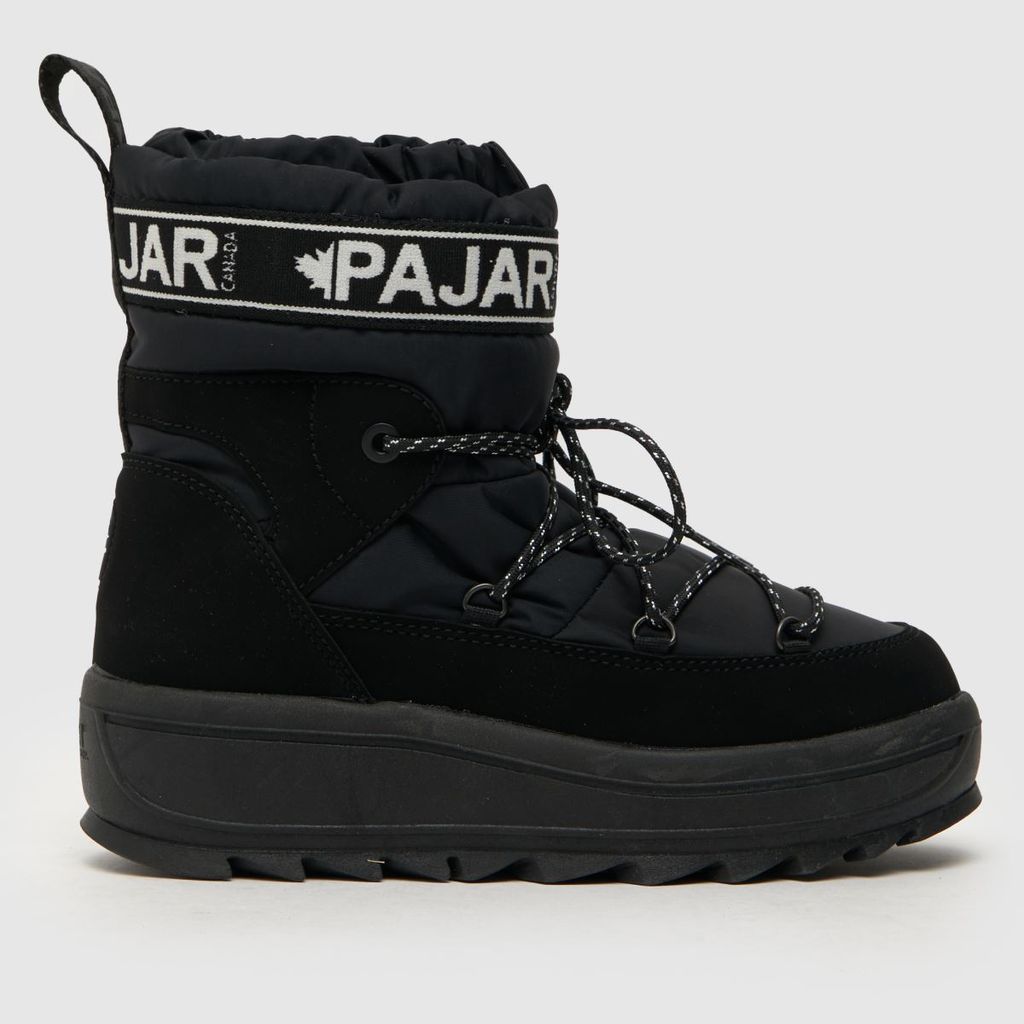 galaxy ankle snow boots in black