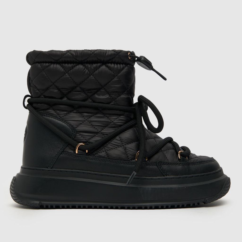 gravita low snow boots in black