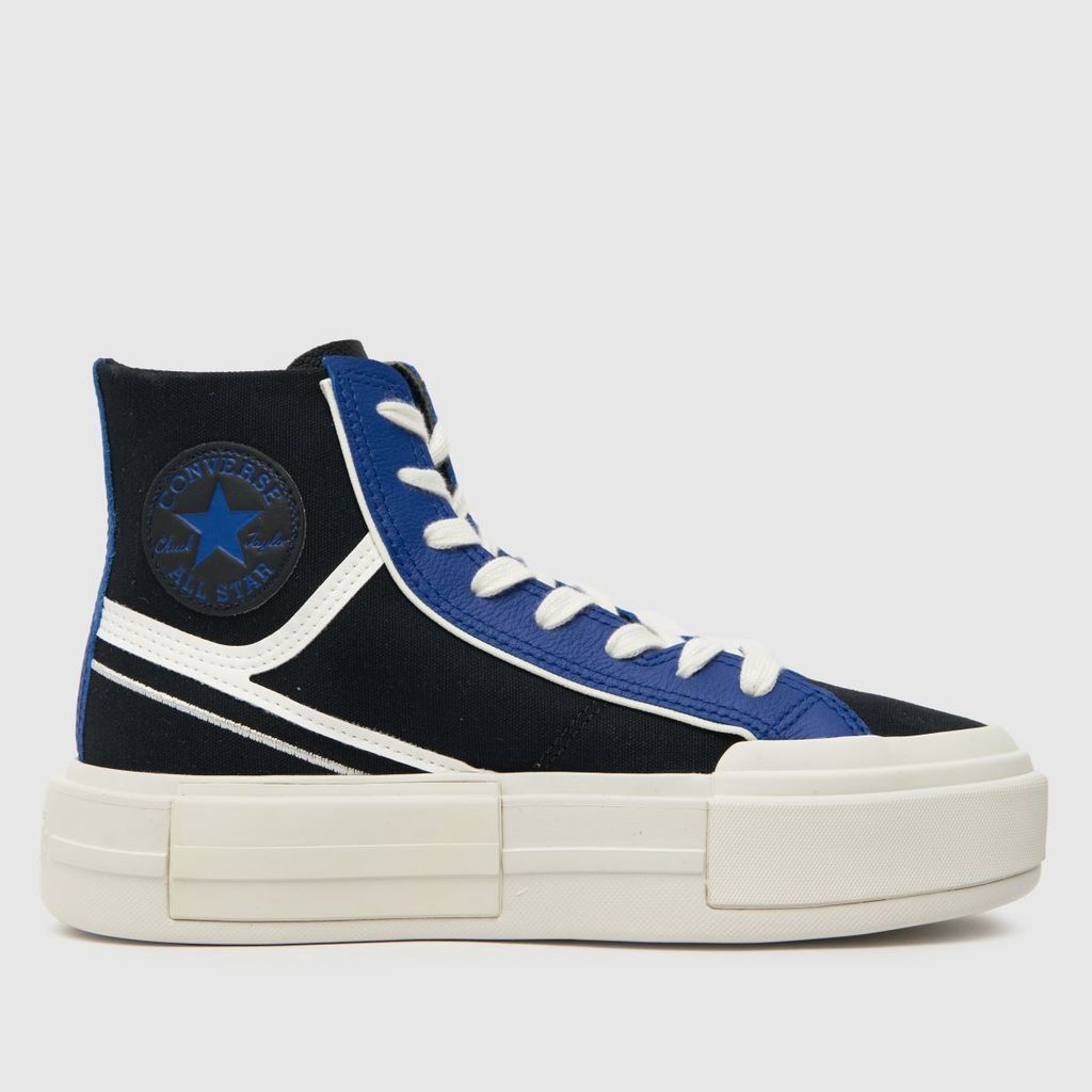all star cruise racer revival trainers in black and blue