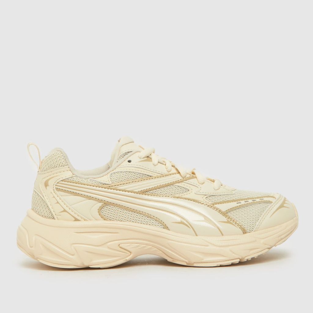 morphic base trainers in beige