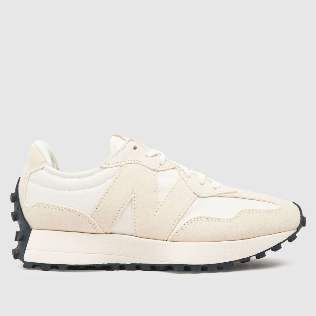 327 trainers in white & beige