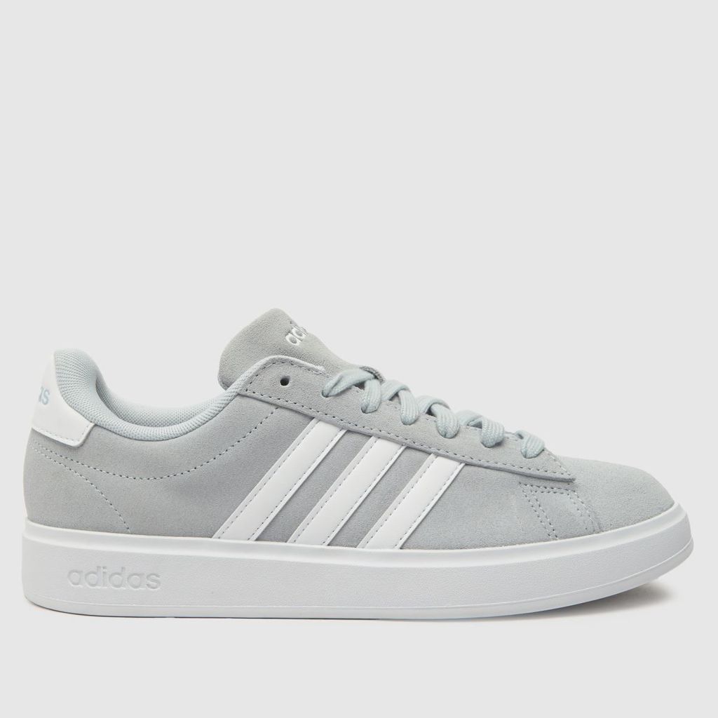 grand court 2.0 trainers in white & grey