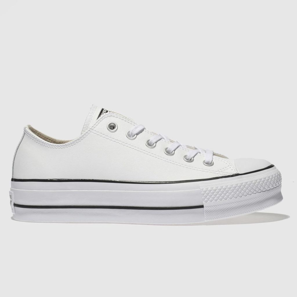 lift ox trainers in white
