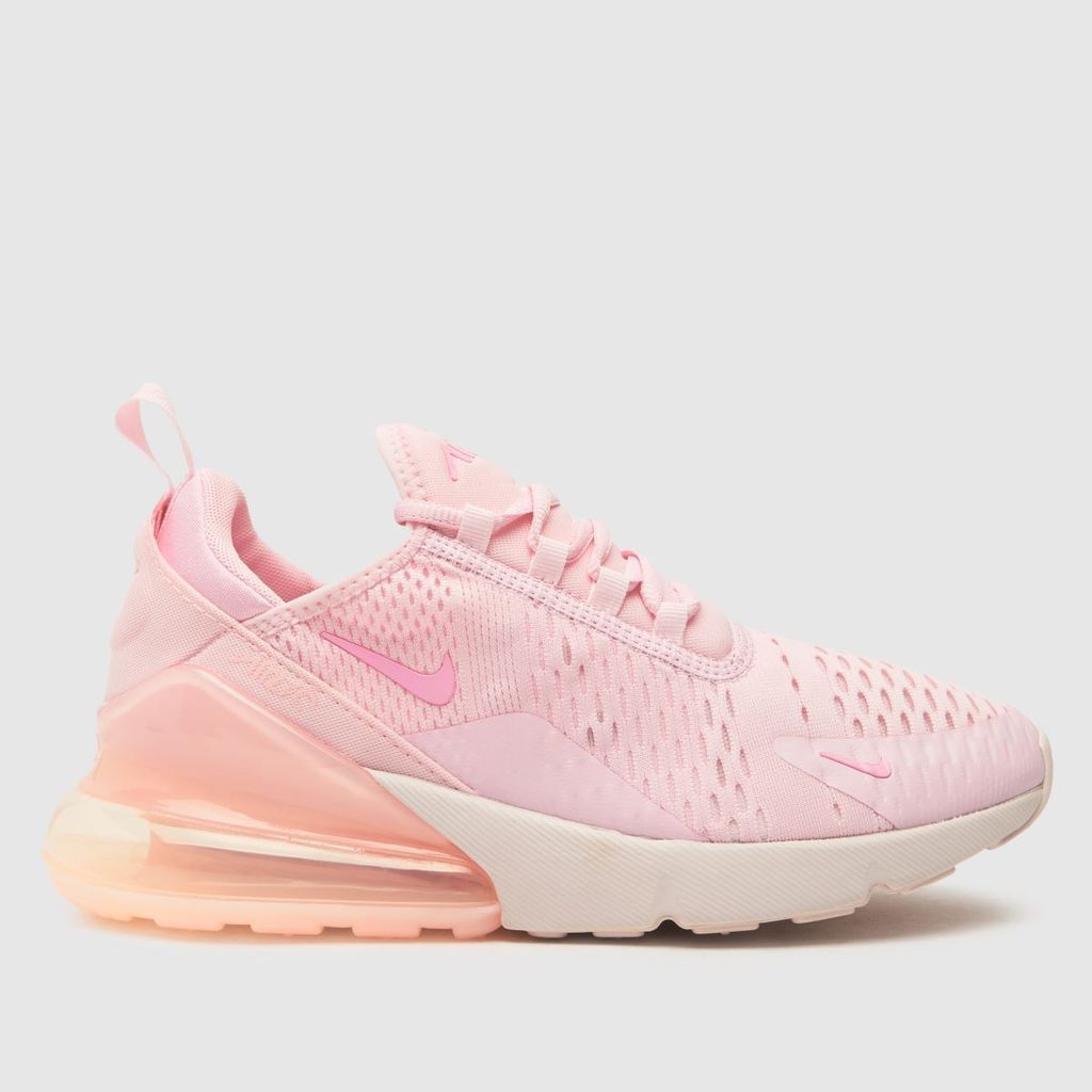 air max 270 trainers in pale pink