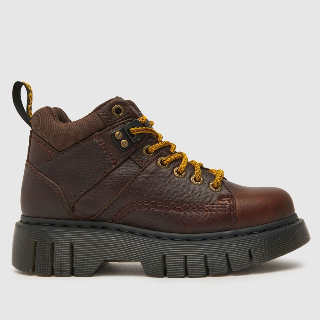woodard hiker boots in dark brown
