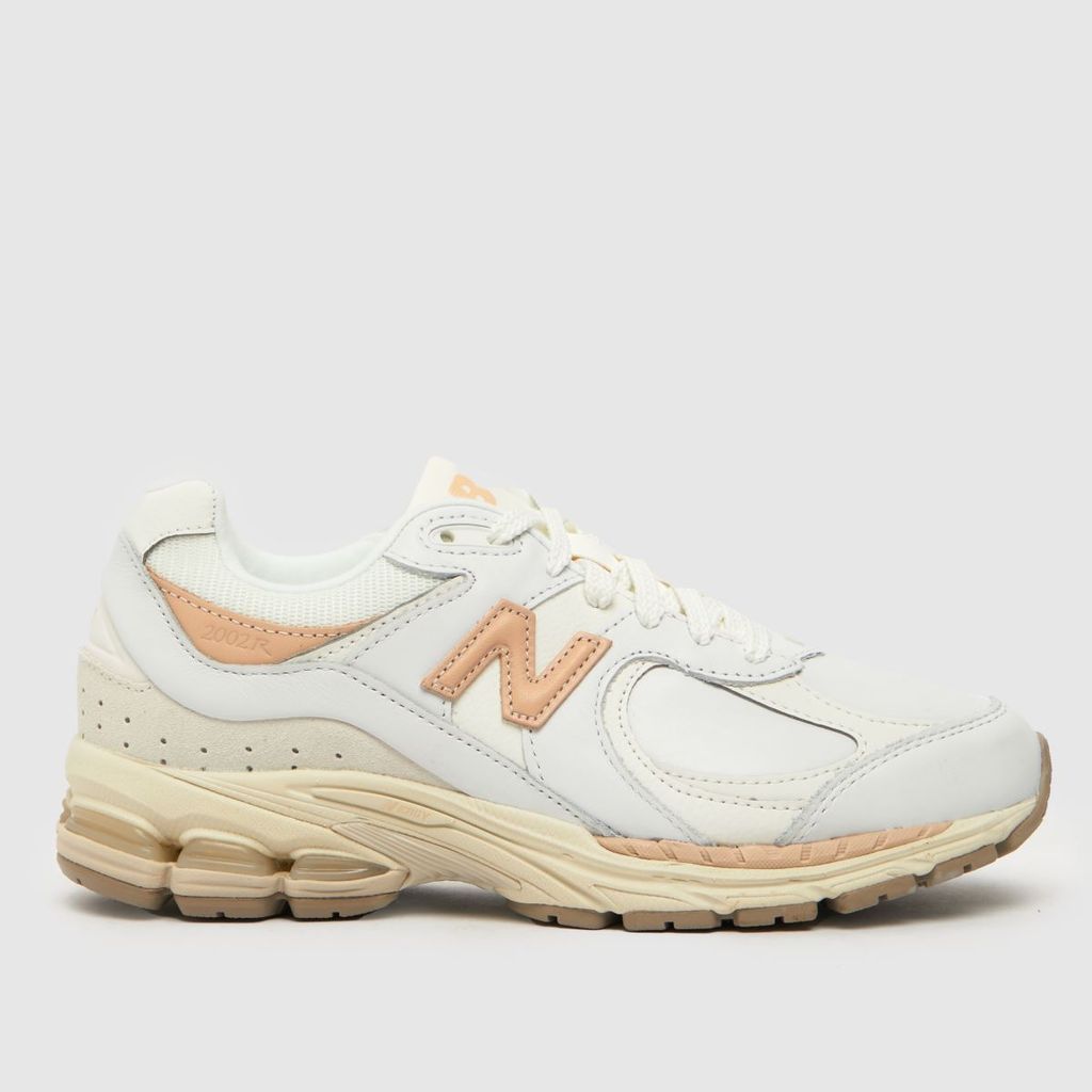 2002r trainers in white & beige