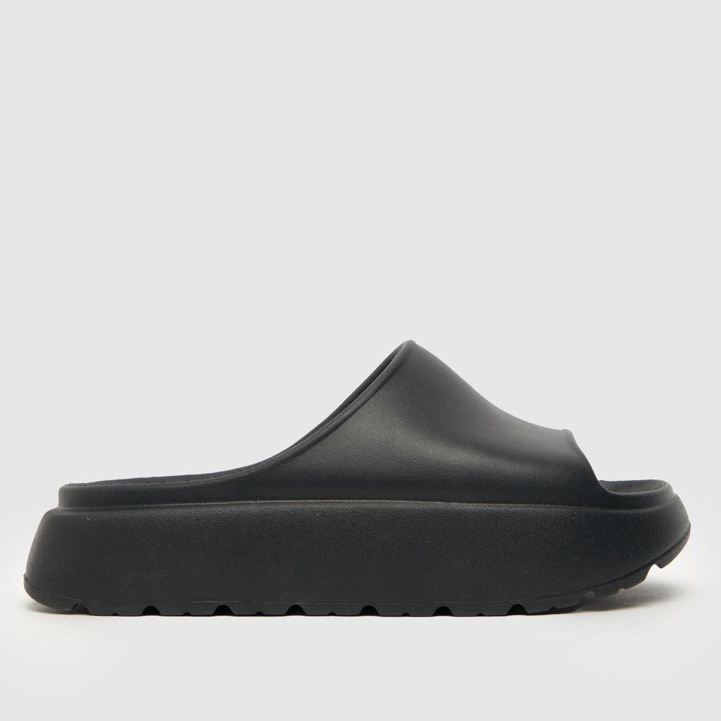 tatia footbed slider sandals in black
