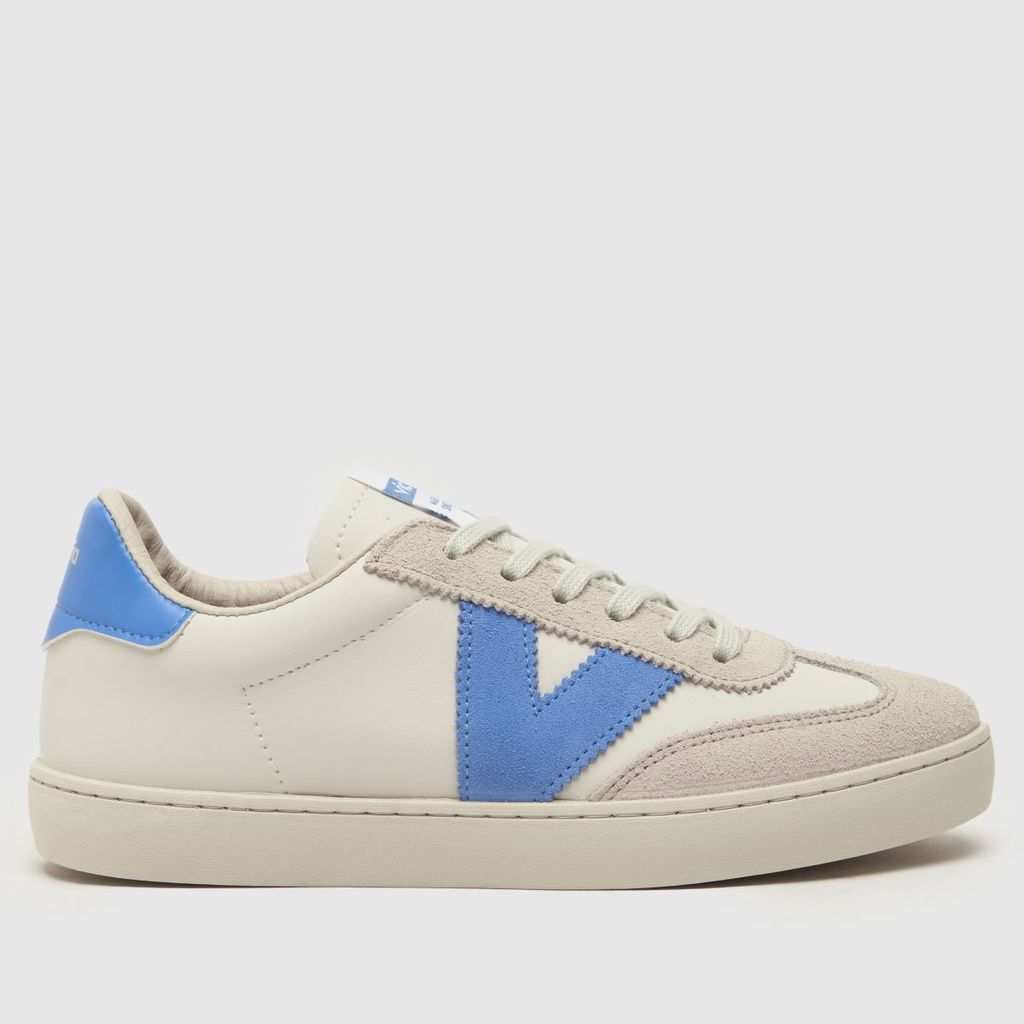 berlin trainers in white & blue