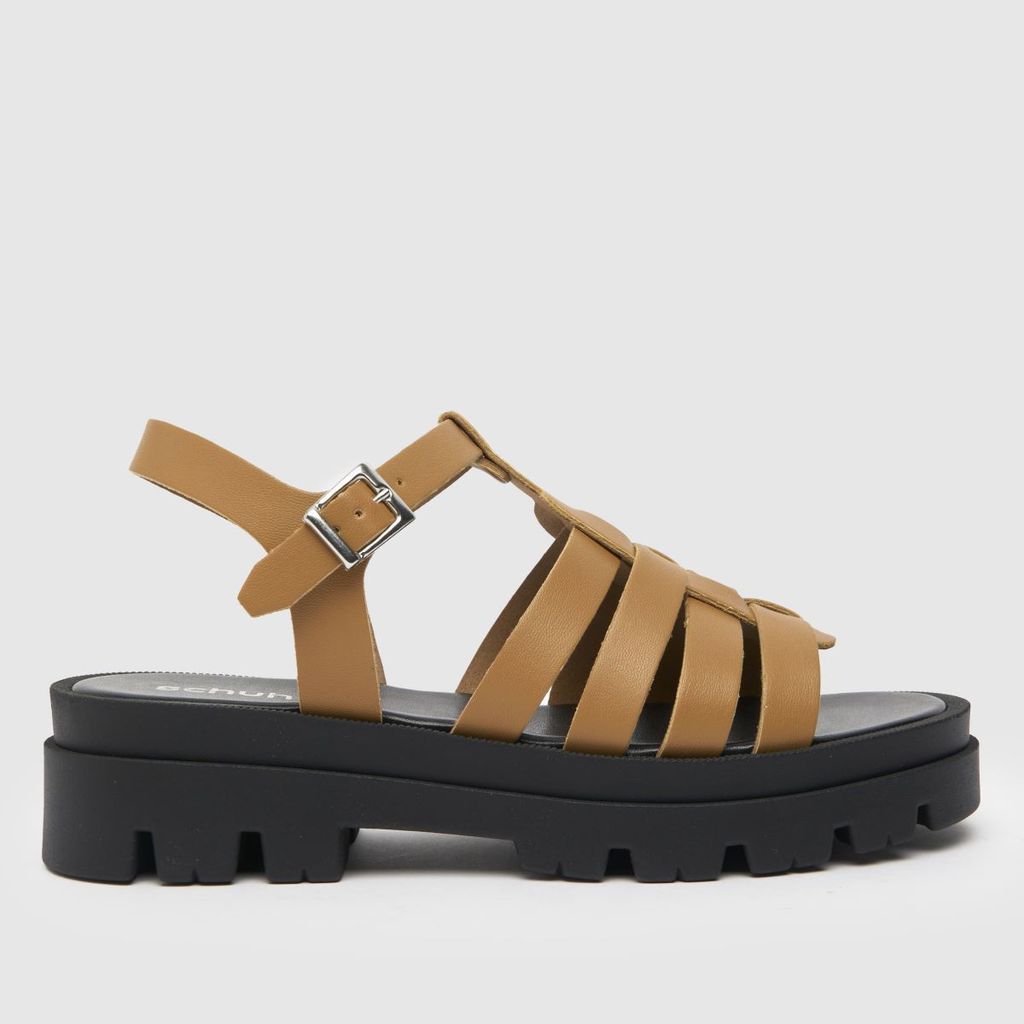 tori chunky gladiator sandals in tan