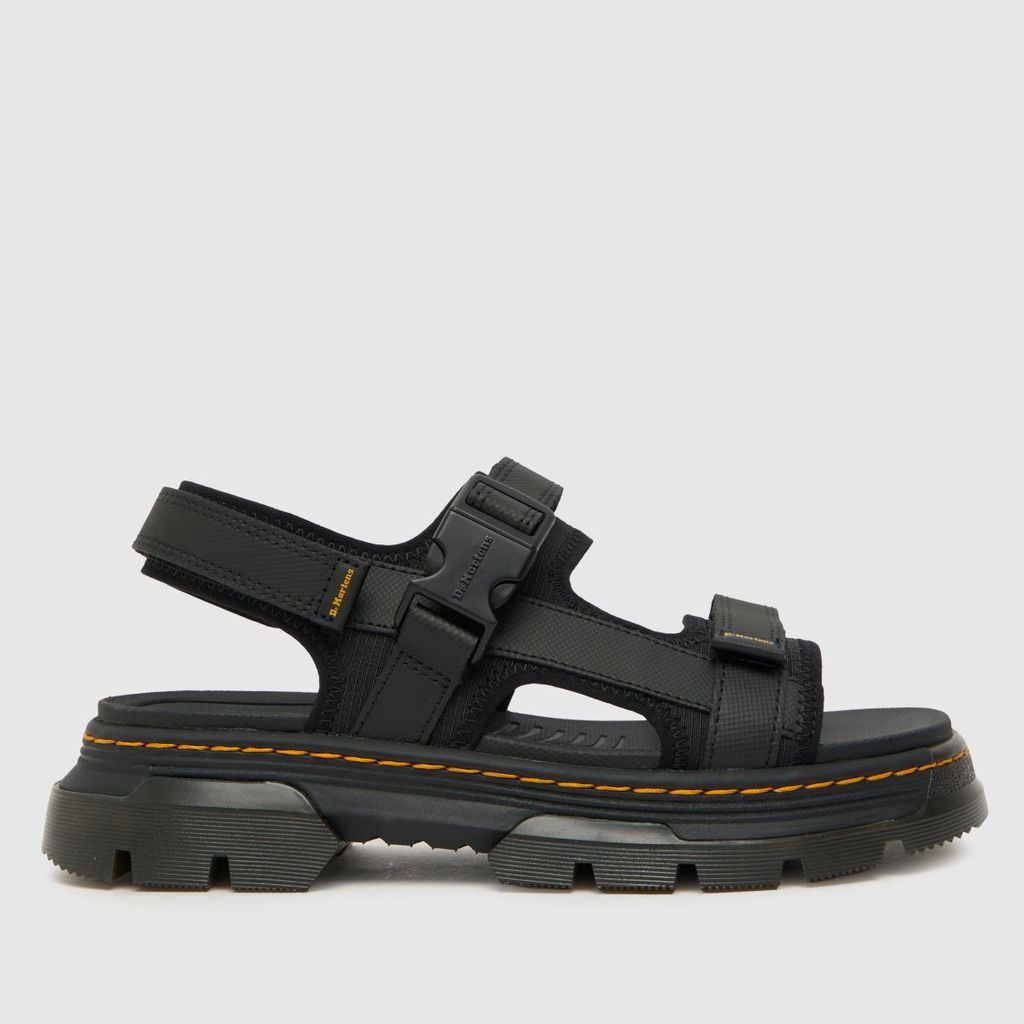 forster sandals in black