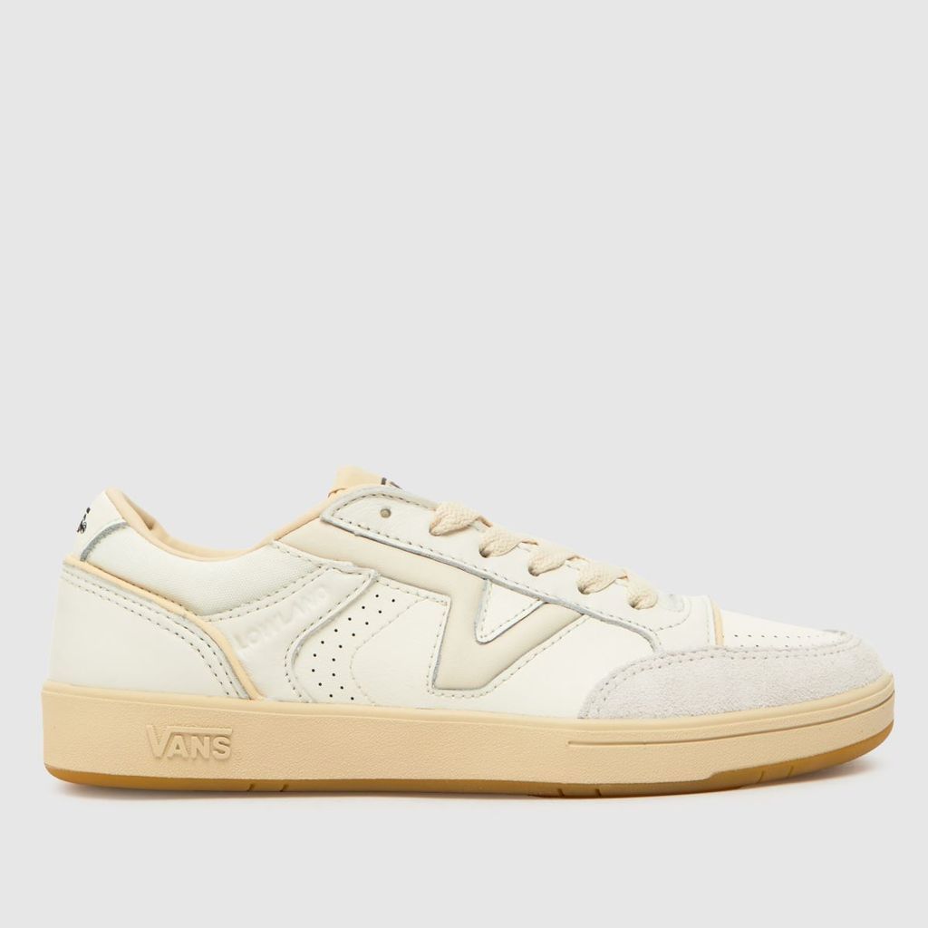 lowland comfycush trainers in off-white