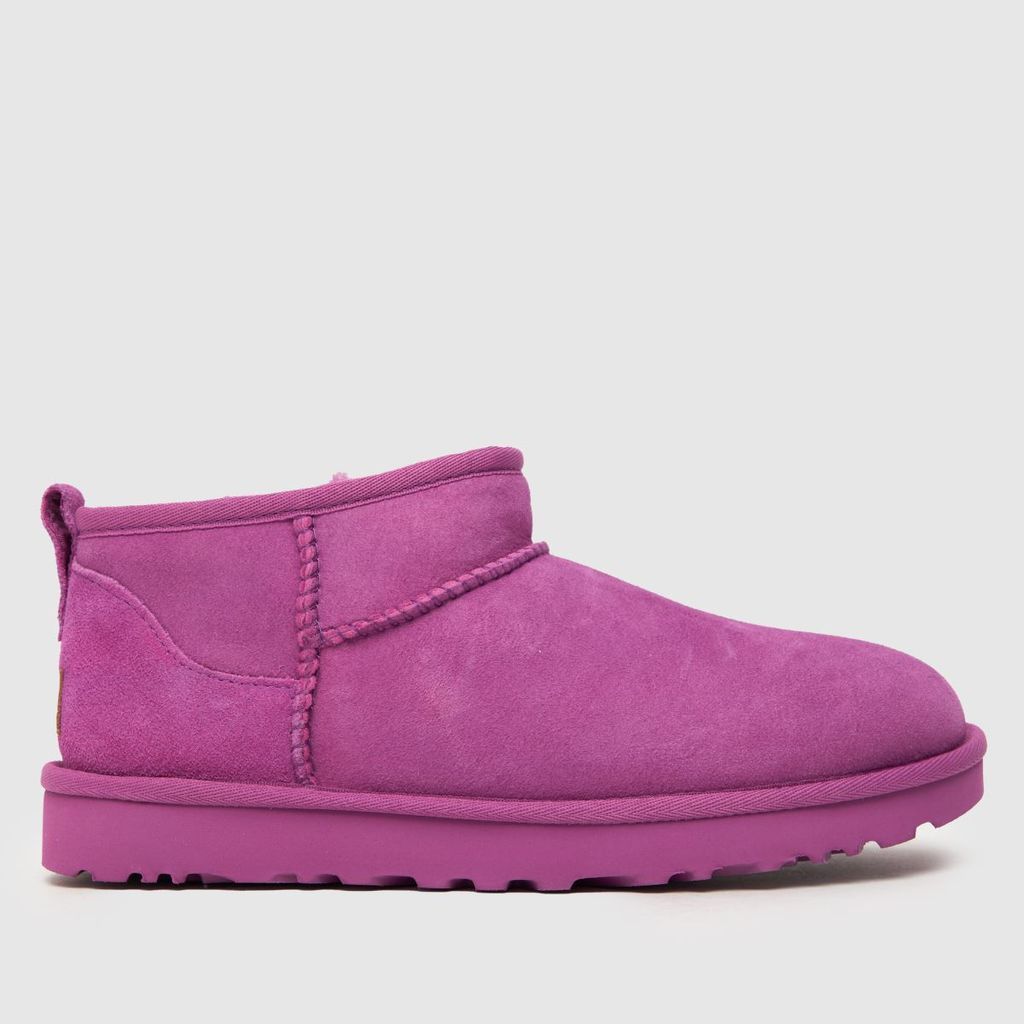 classic ultra mini boots in pink