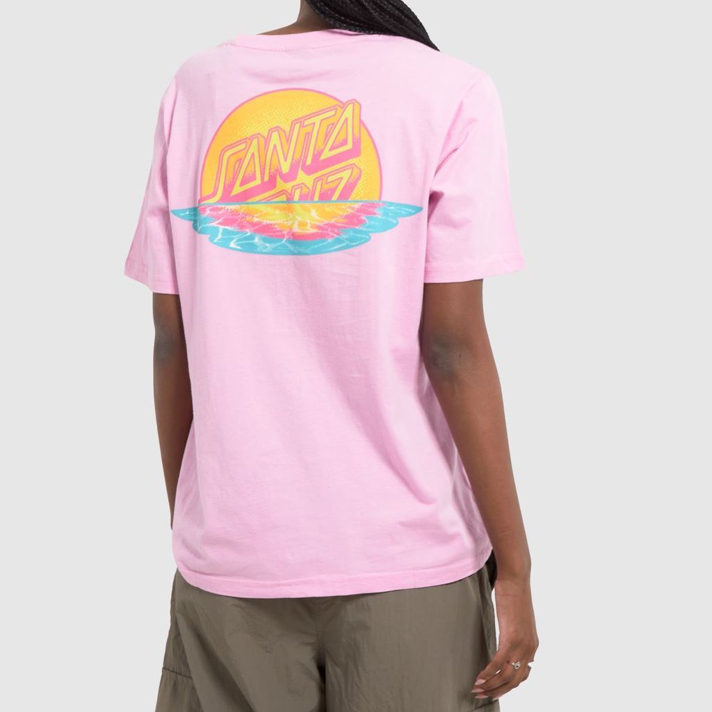 sunrise dot t-shirt in pink