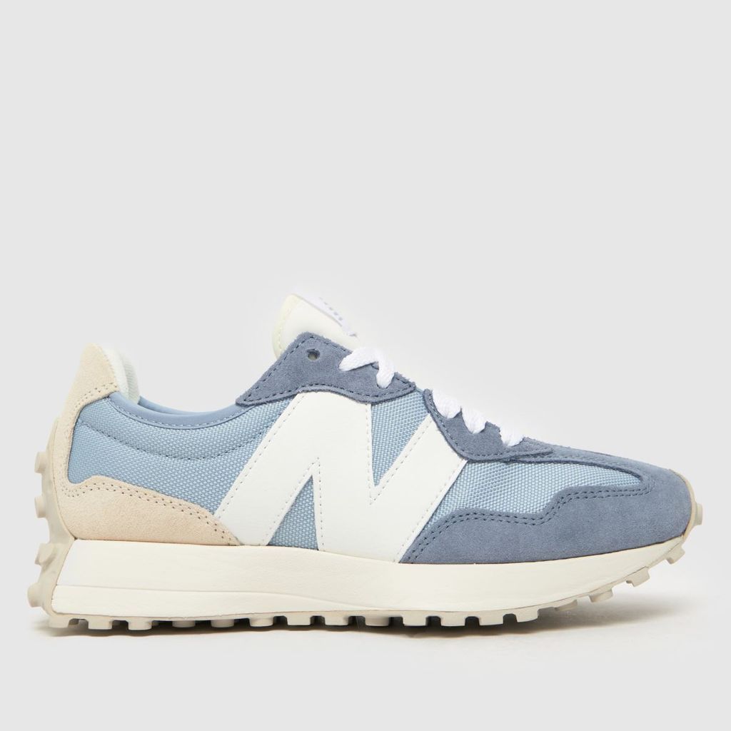 327 trainers in white & blue