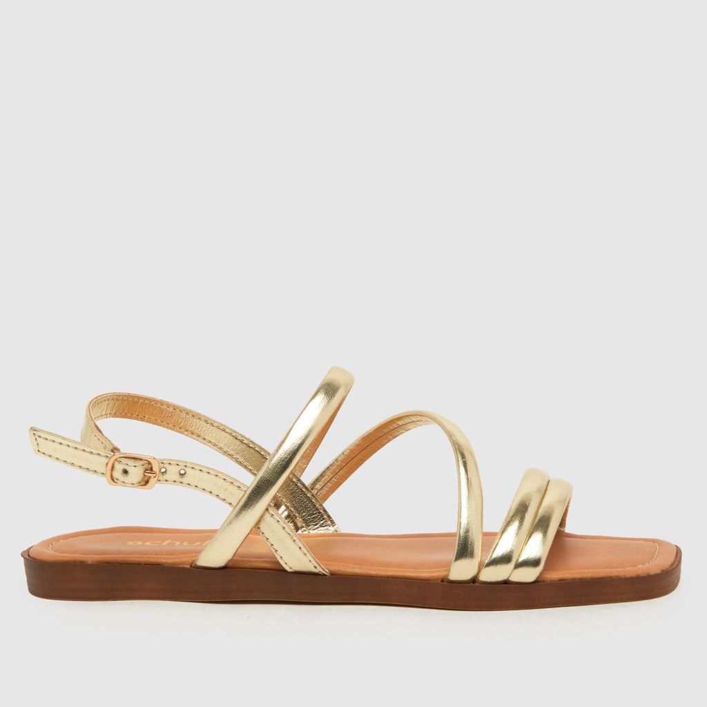 tiffany sandals in gold