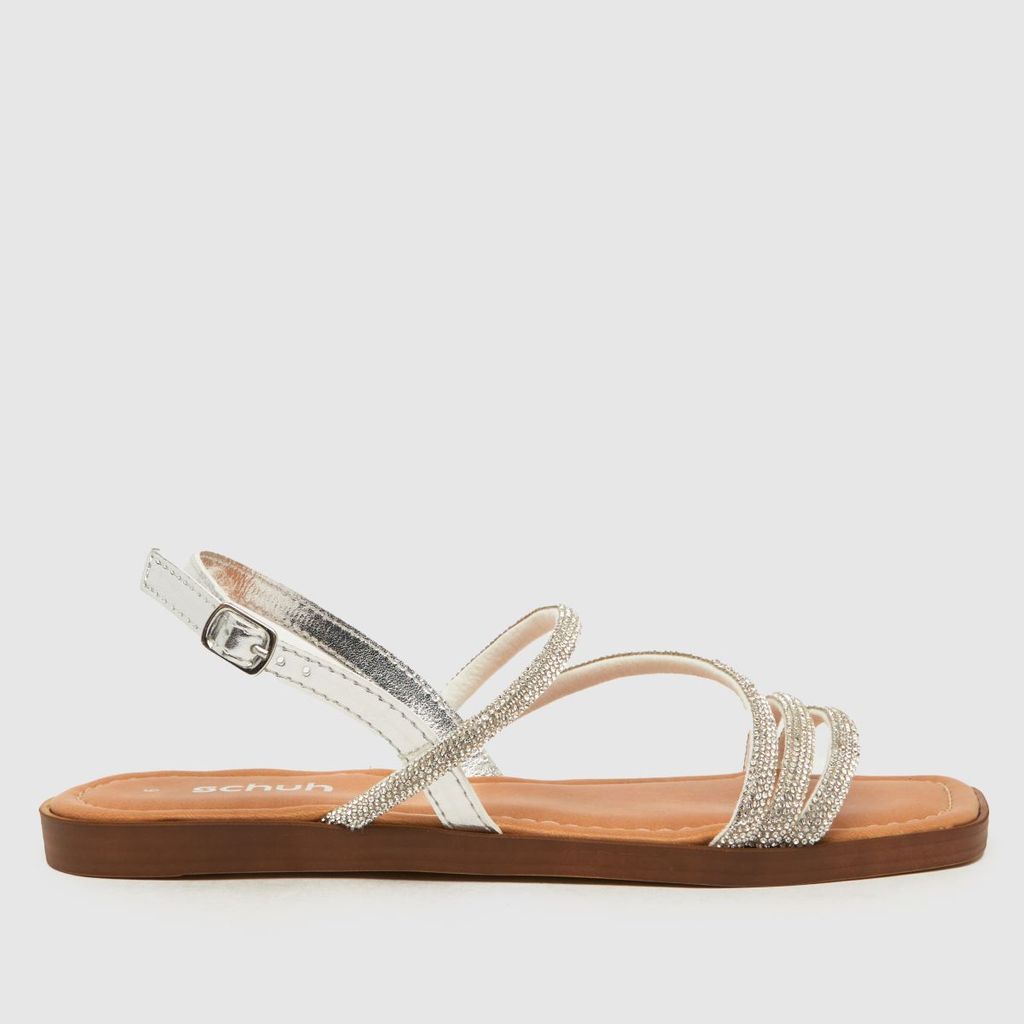 tiffany sandals in silver