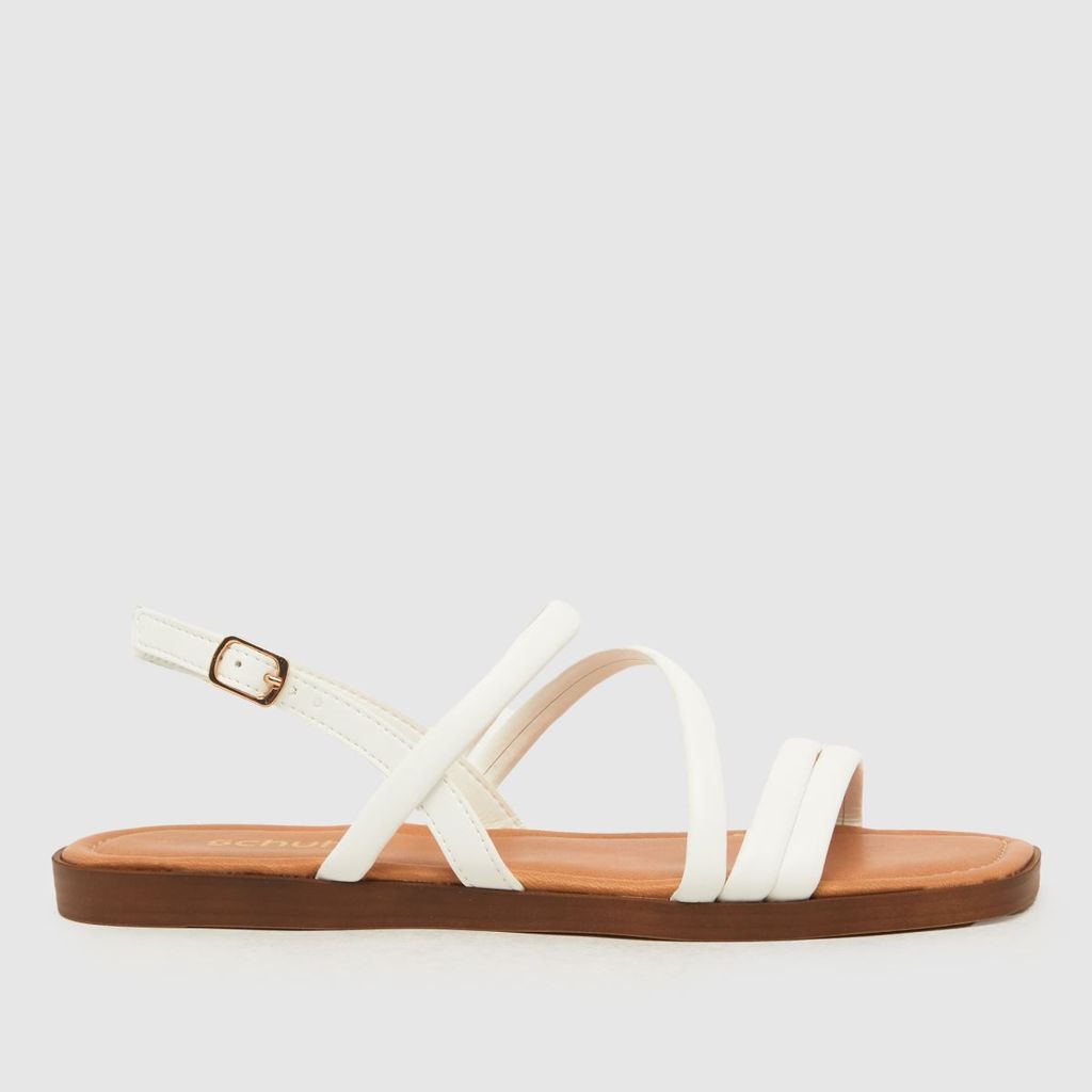 tiffany sandals in white