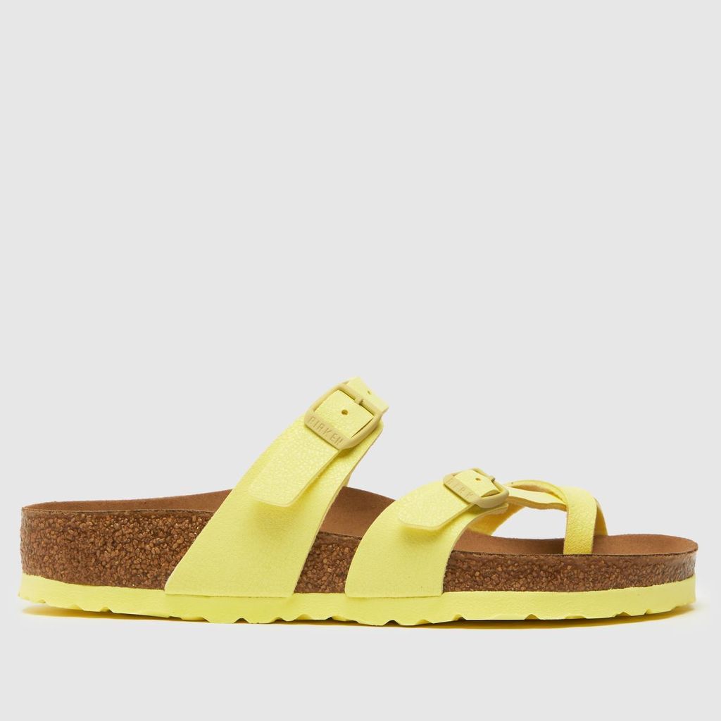 mayari sandals in yellow