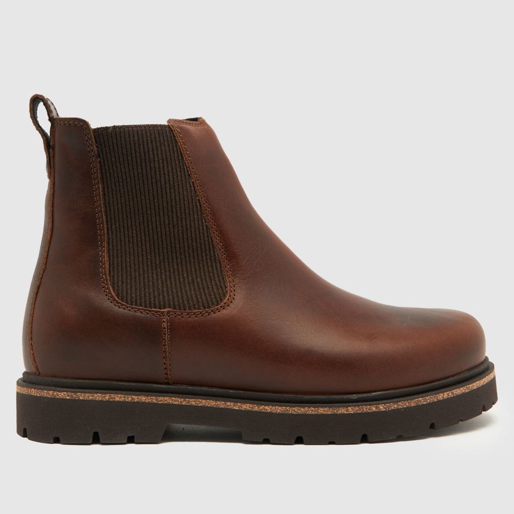 highwood chelsea boots in brown