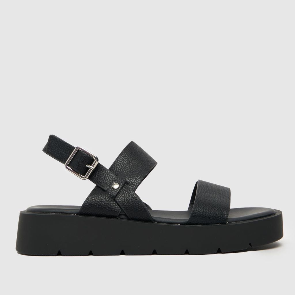 tayla chunky sandals in black